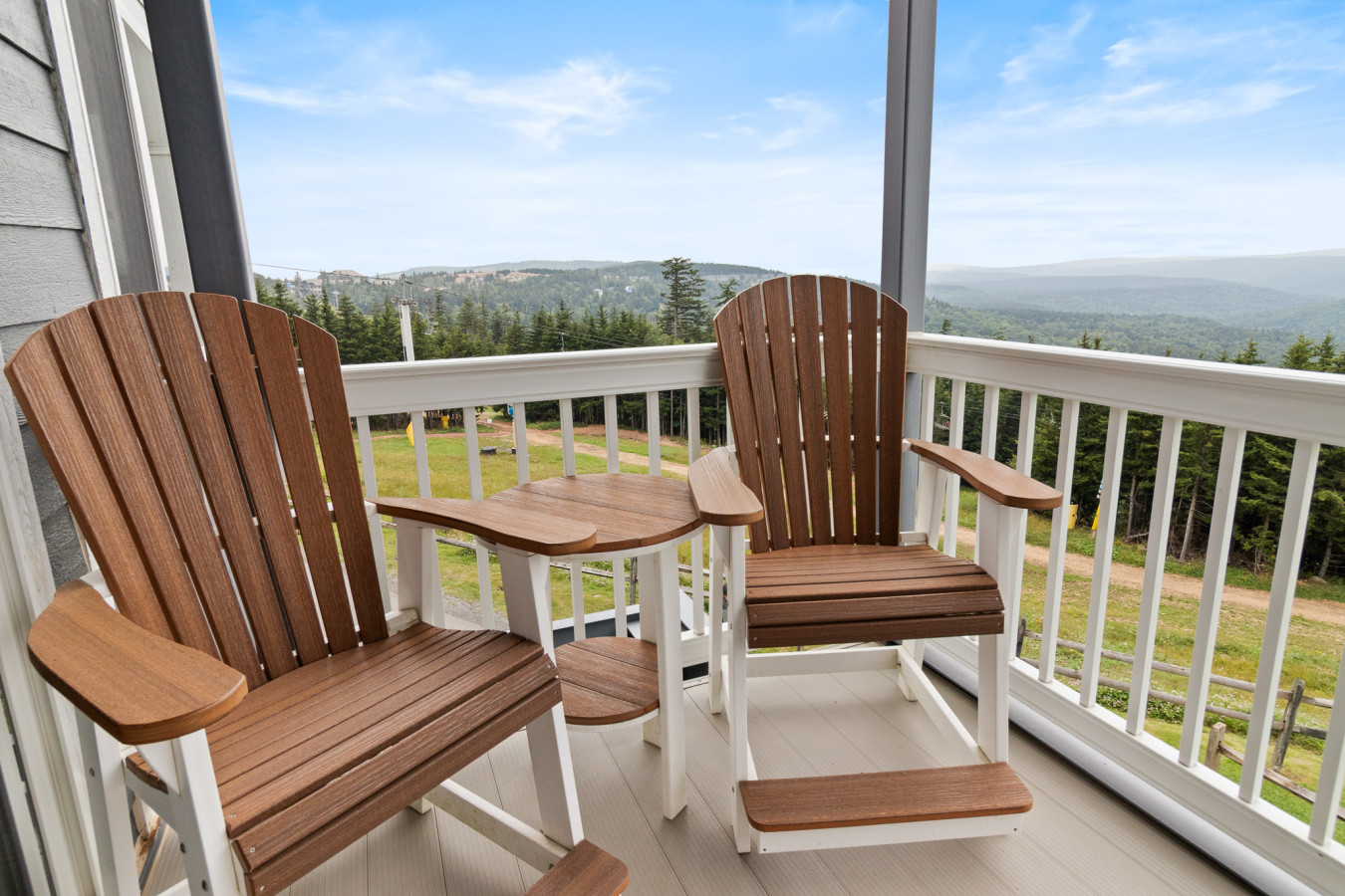 Amazing Views from the Private Deck