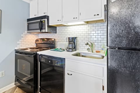 Fully equipped updated kitchen