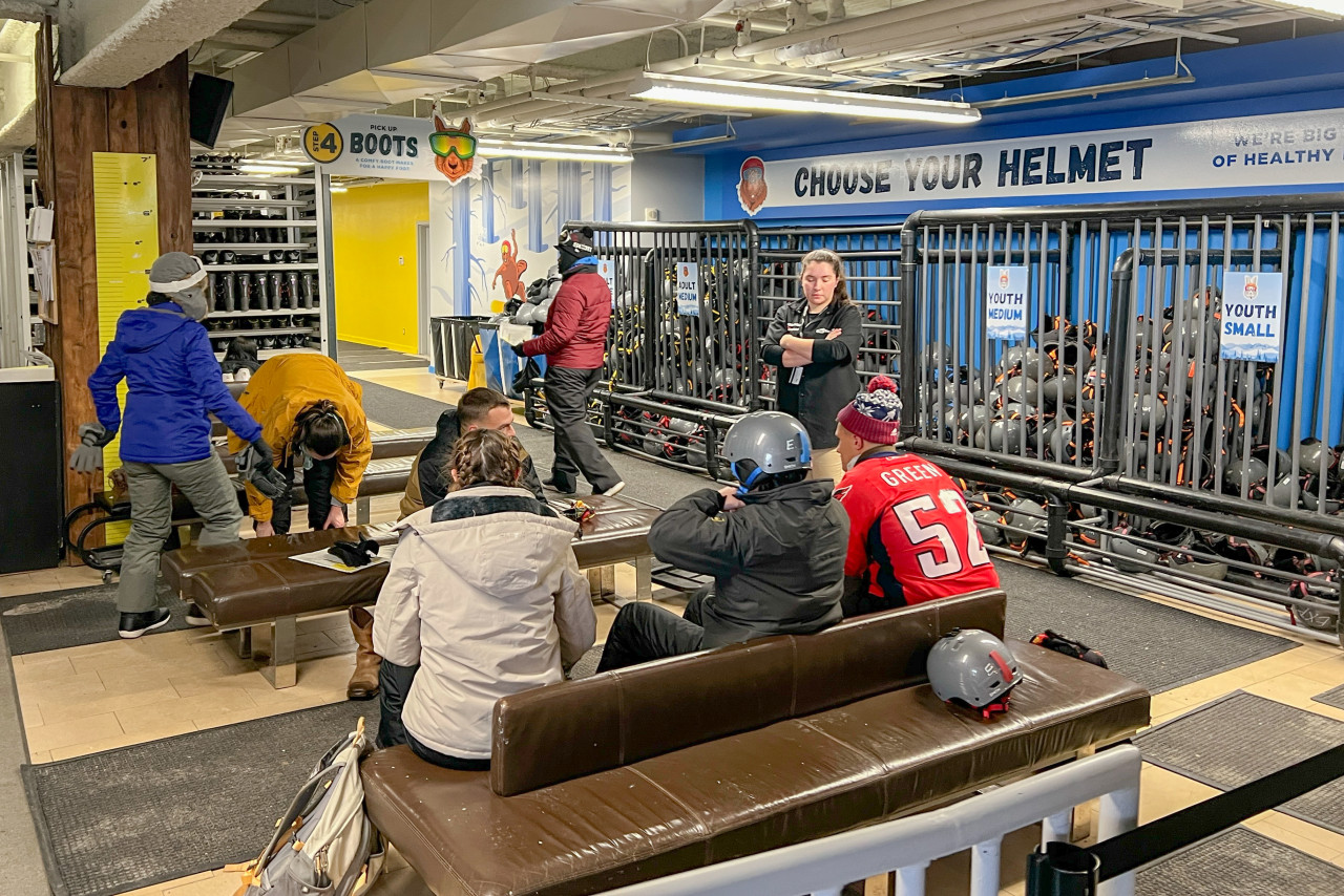 Equipment rentals are around the corner