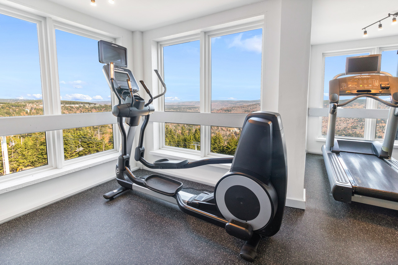 Brand new workout space at Mountain Lodge (2024)