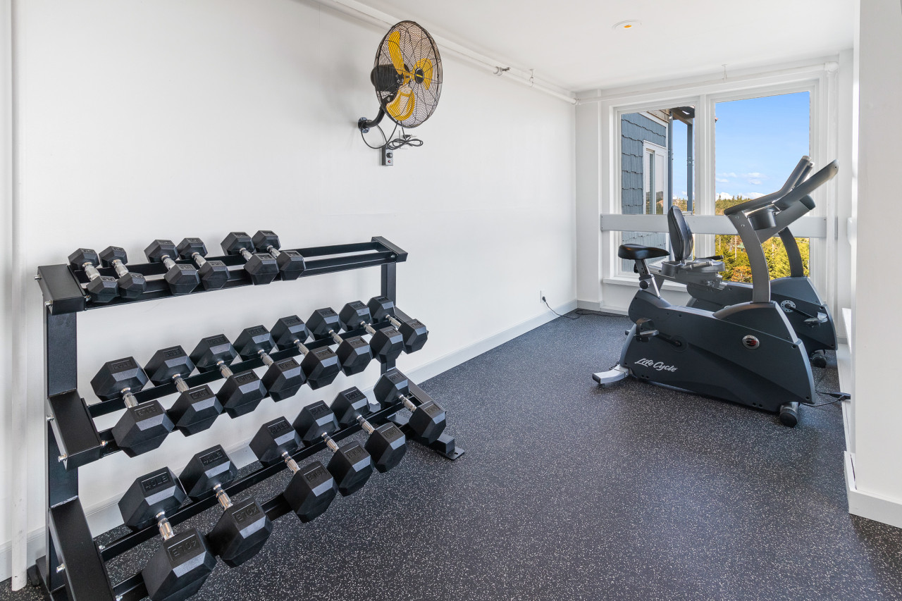 Brand new workout space at Mountain Lodge (2024)