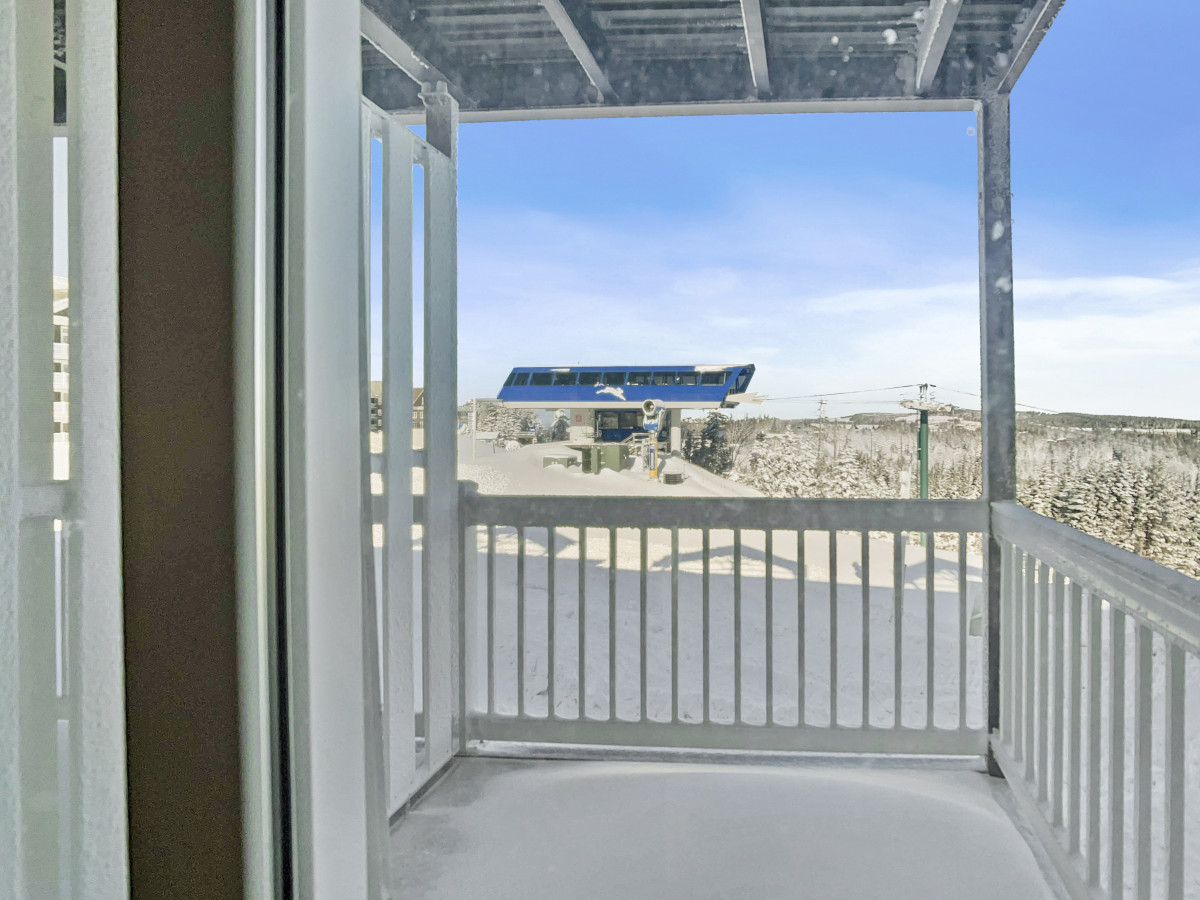 Actual view from the new deck