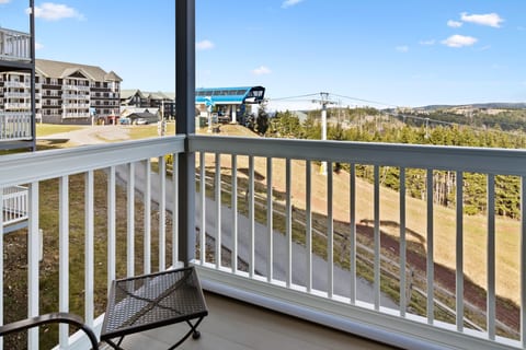Actual balcony view (looking left)