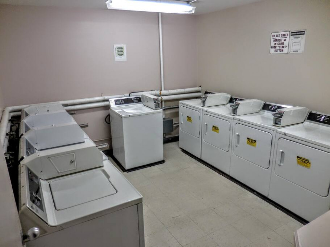 Washer/dryer is just down the hall (bring coins)