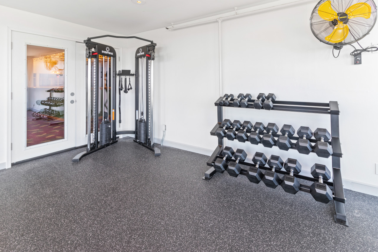 New workout facilities 2024