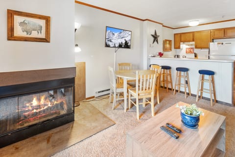 Snowcrest 215B 1BR 1BA Sleeps Six WiFi Parking Next To Soaring Eagle Lift