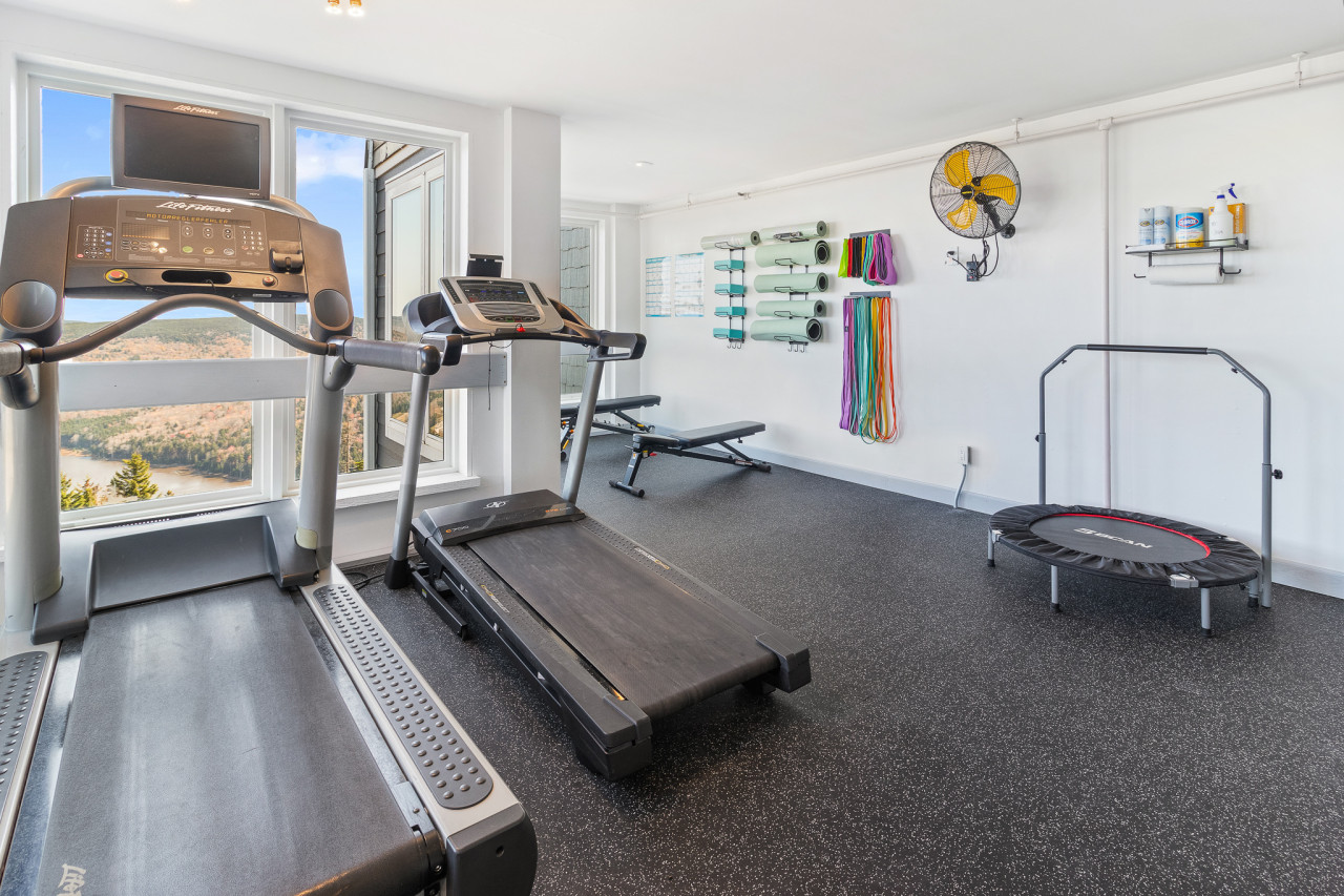 Brand new workout space at Mountain Lodge (2024)