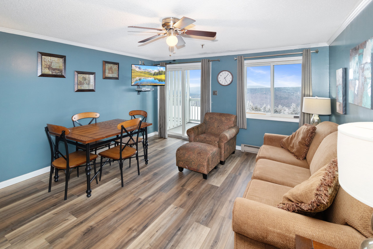 ML176 1st Floor Mountain View WiFi Parking Next to Village & Slopes