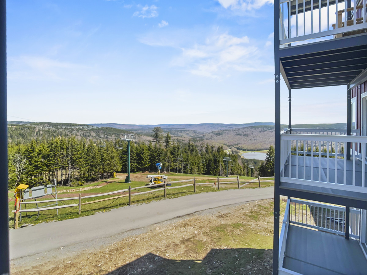 Actual view from Mountain Lodge 236