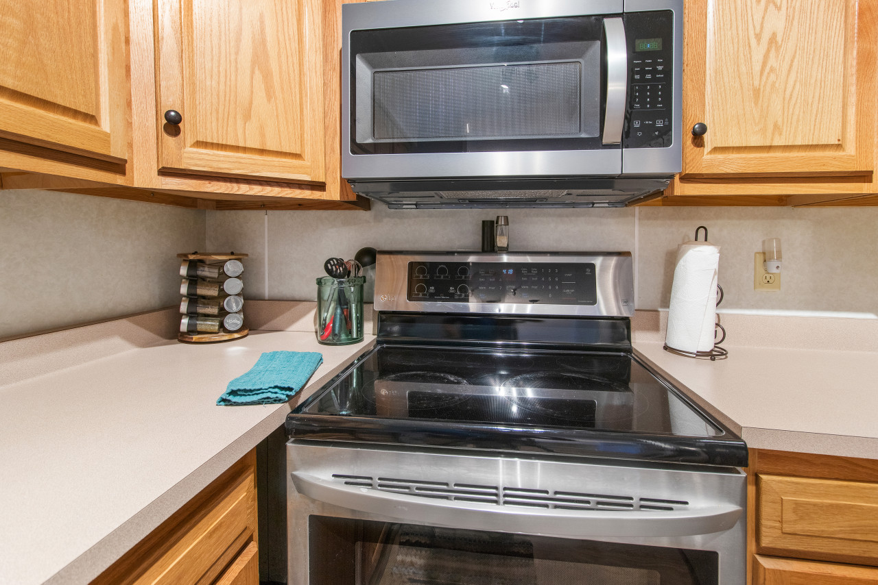 Fully equipped kitchen