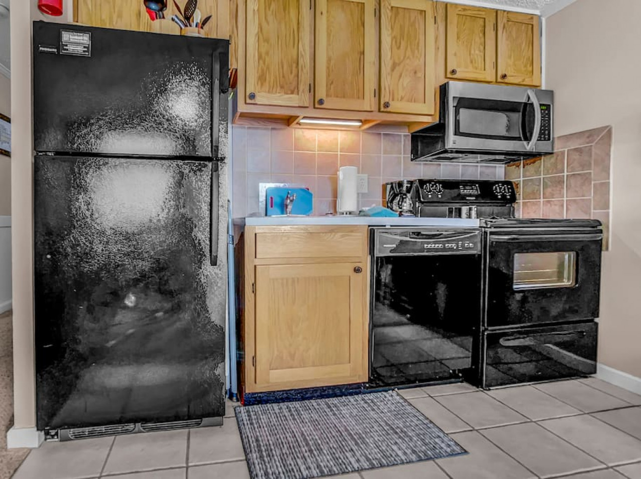 Fully equipped kitchen
