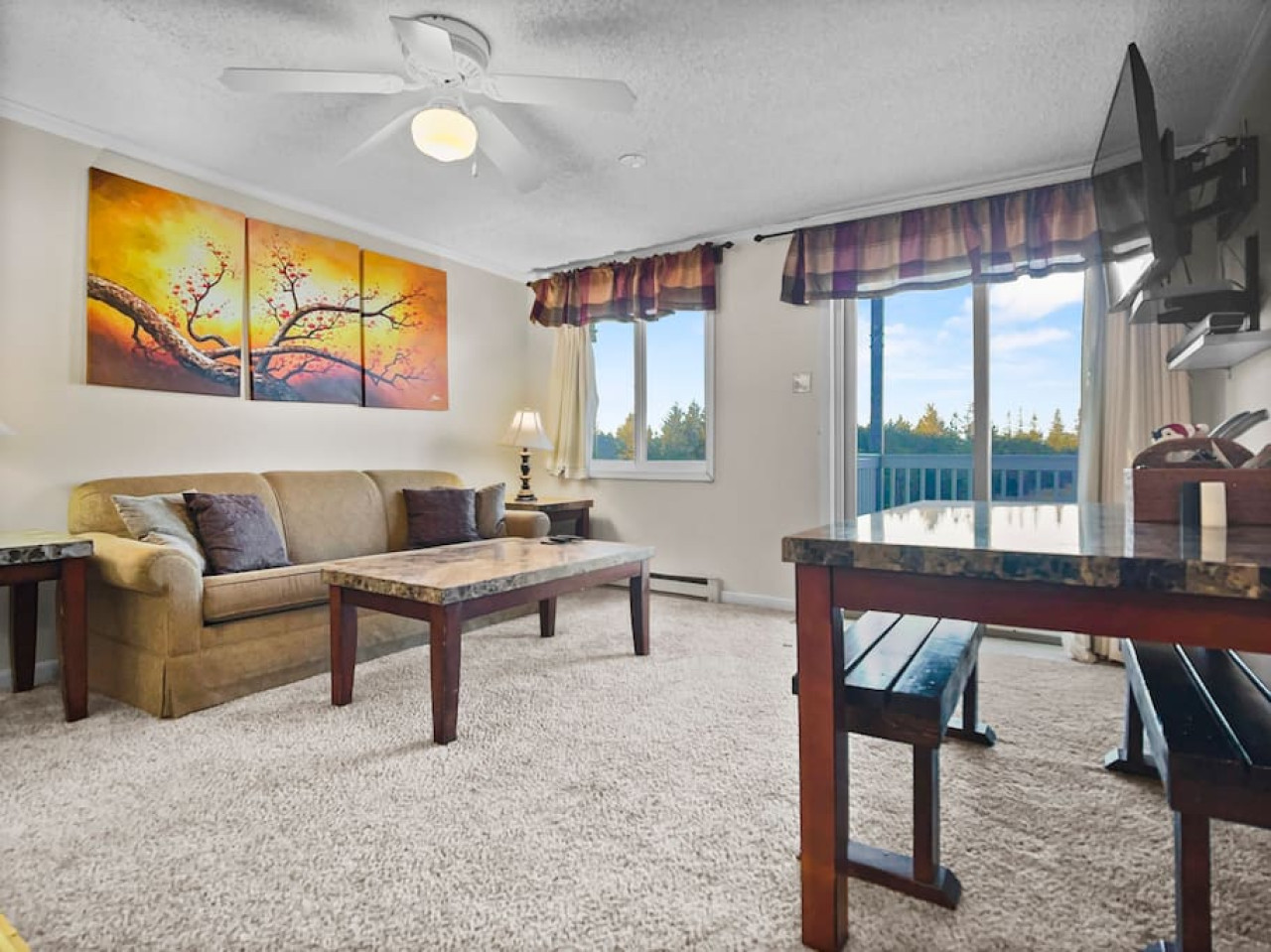 ML365 Slope Side Getaway in Snowshoe 2BR/2BA WiFi