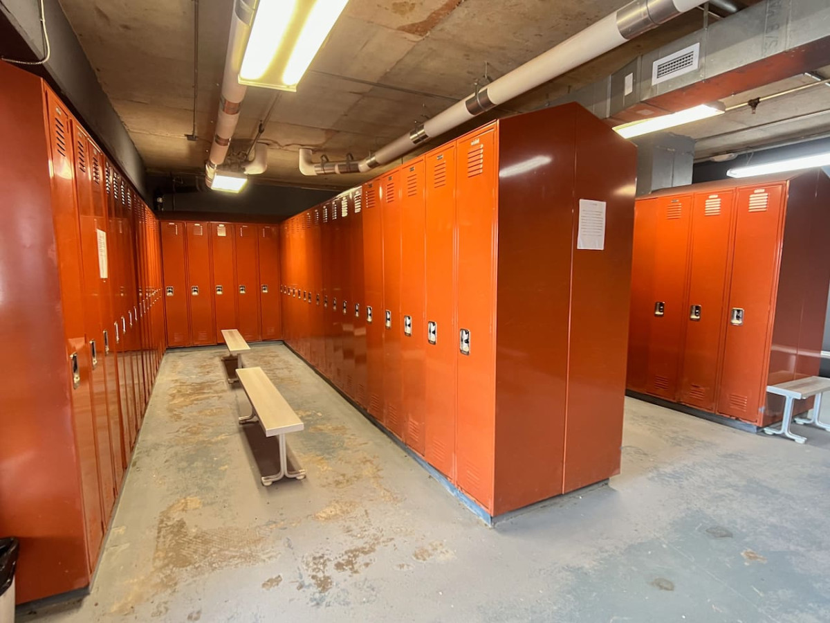 Ski Lockers located in lower level