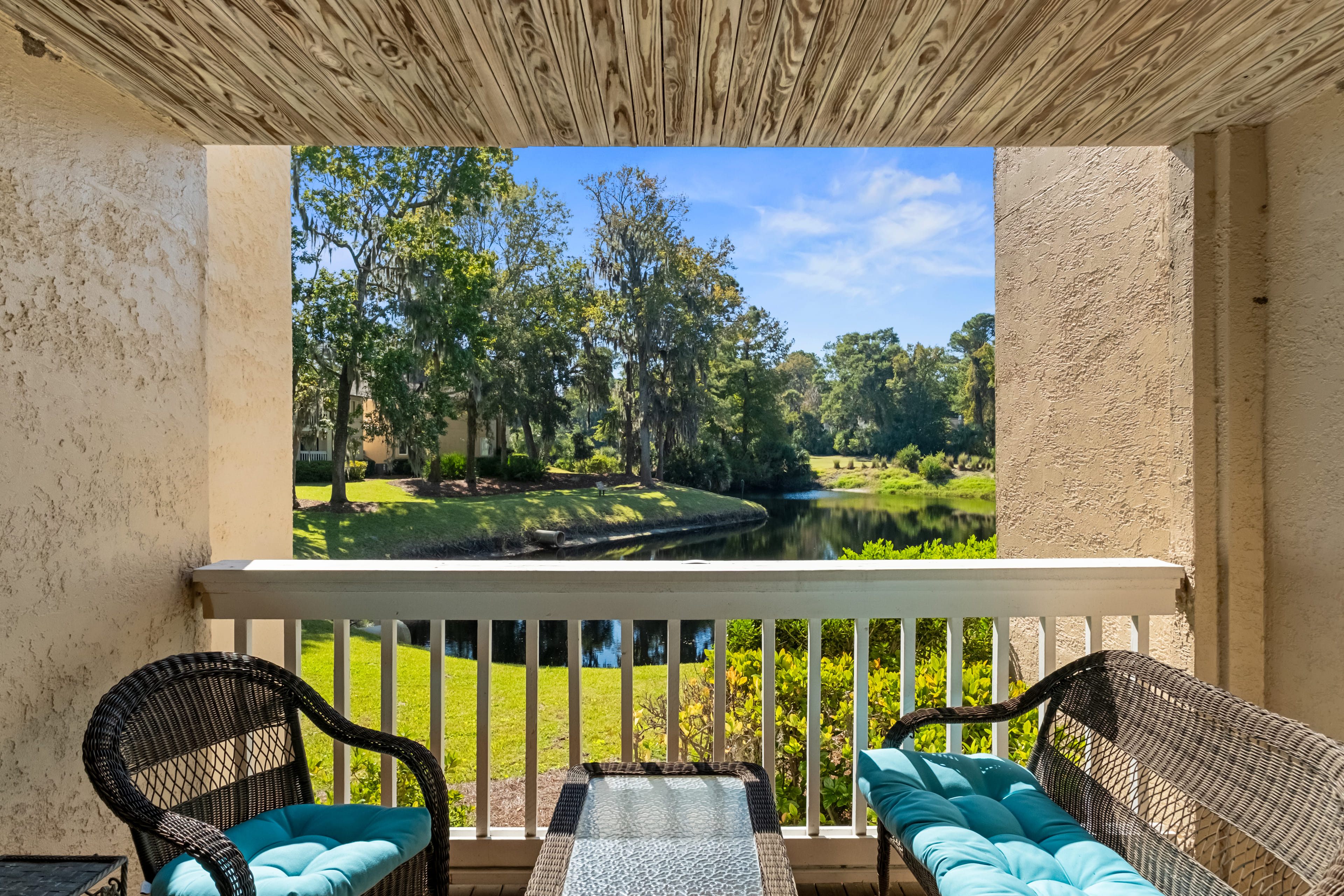 Our deck has privacy from the other neighbors, enjoy your private respite area!