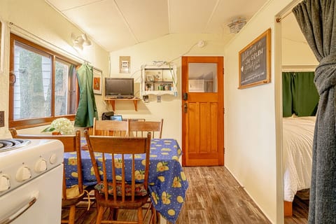 Green Jelly Bean Cabin