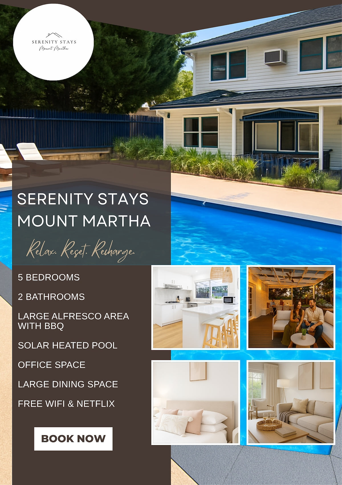 Serenity Stays Mount Martha image 1