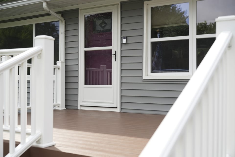 Easy entrance to home