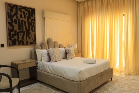 Relaxing 4BR Suite in Ikoyi | with Gym & Spa