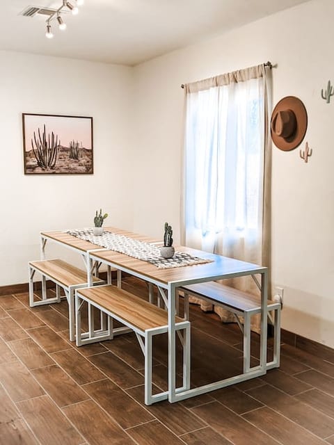 Dining table for 8 guests