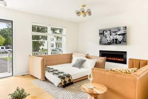 Koala sofa bed, queen size, with a real mattress for true overnight comfort.
