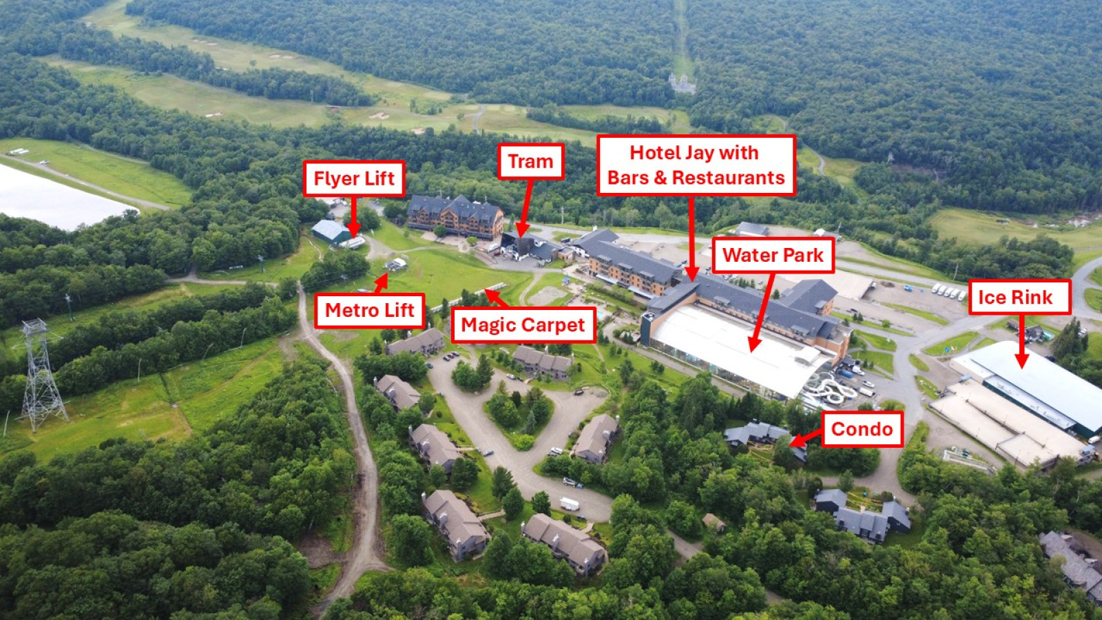 Unbeatable ski-in/ski-out location right near the Tramside lifts, the Pump House Water Park and the Ice Rink Unbeatable ski-in/ski-out location right near the Tramside lifts, the Pump House Water Park and the Ice Rink - Jay Peak, VT - Newly Renovated Ski-In/Out by Waterpark - Jay