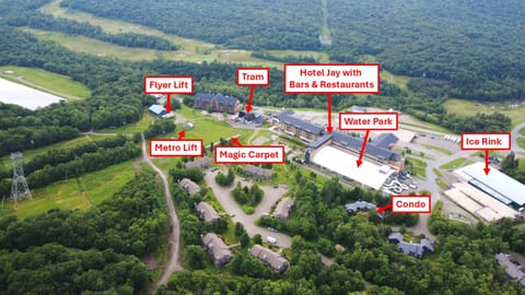 Unbeatable ski-in/ski-out location right near the Tramside lifts, the Pump House Water Park and the Ice Rink