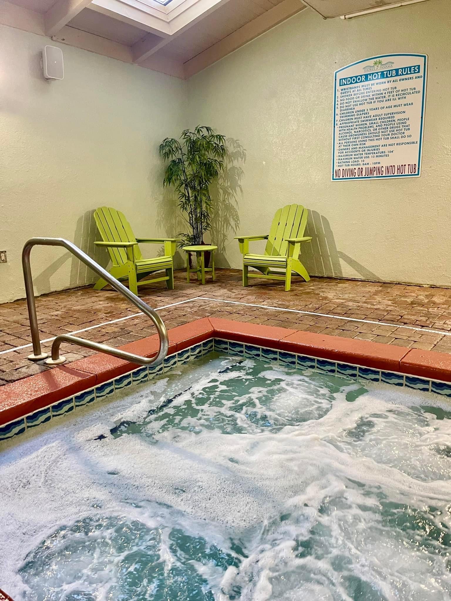 indoor hot tub