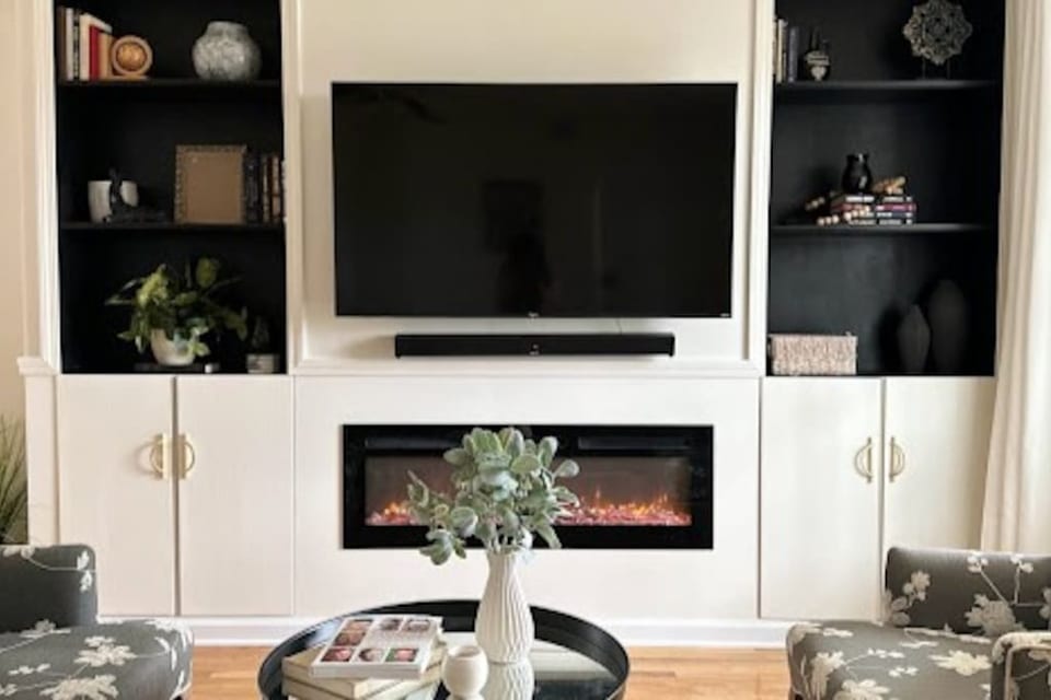 Relax in style in our inviting and comfortable living room