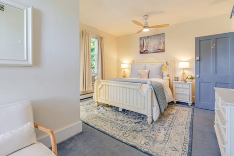 Historic Victorian Inn in Marblehead Ohio Bedroom #2 "Nautical Haven"