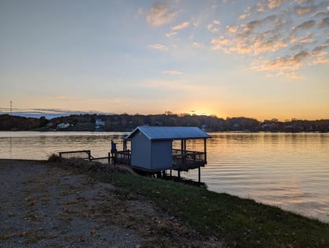 **new dock being built for 2027!!**
these are the views from the previous dock that's being replaced! New dock will have 2 boat slips.