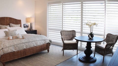 Serene south master suite