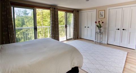 Dresser and double closets give you plenty of room for storage