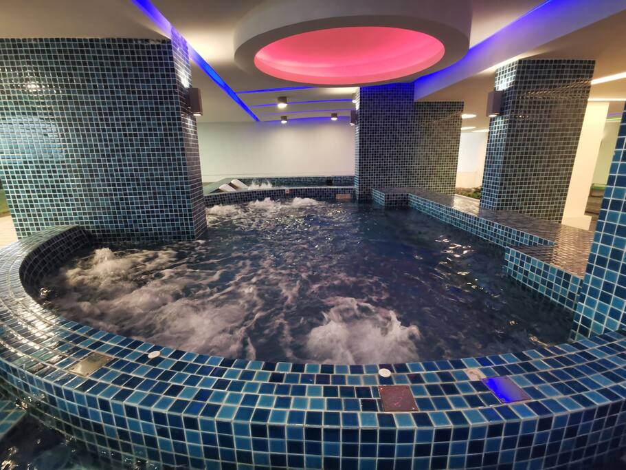 Indoor Jacuzzi and Sauna is currently closed for repair.