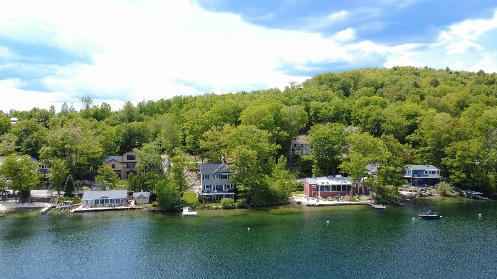 Spacious, private home to enjoy Crystal Clear Merrymeeting Lake & the entire Lakes Region! Spacious, private home to enjoy Crystal Clear Merrymeeting Lake & the entire Lakes Region! - Merrymeeting Lake - New Luxury Waterfront Home w/ Private Dock & A/C - New Durham