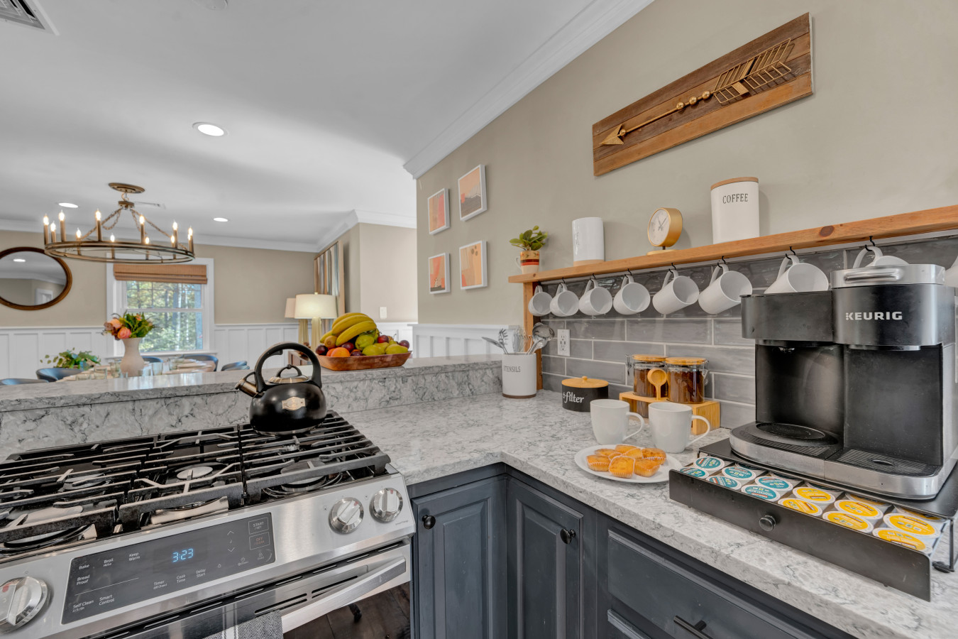 Wake up and brew your perfect cup with the Keurig — your daily dose of comfort, just a button away.