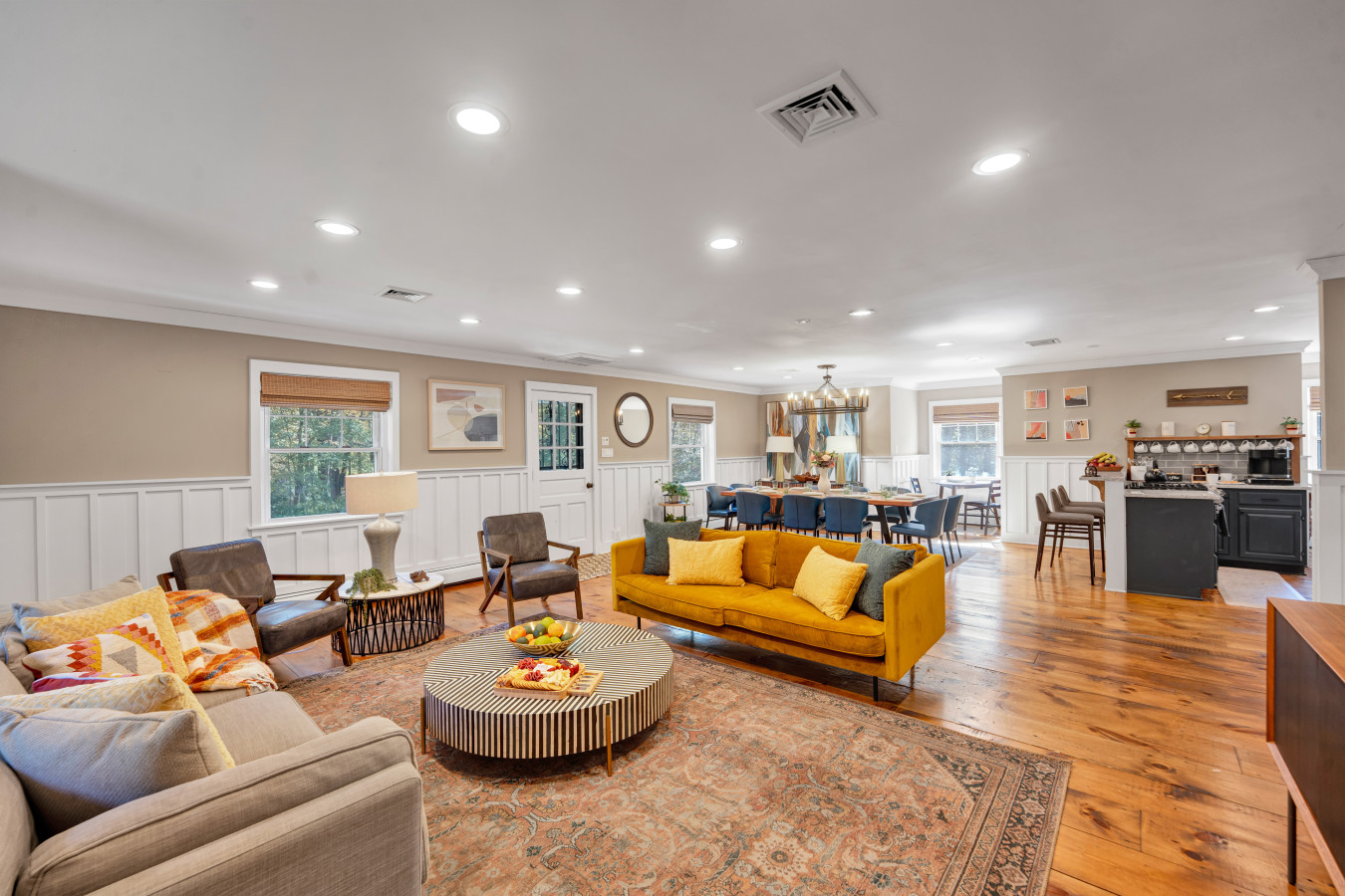 Welcome to the heart of the home — a spacious, open living room where comfort and style meet. Perfect for relaxing or gathering with loved ones.