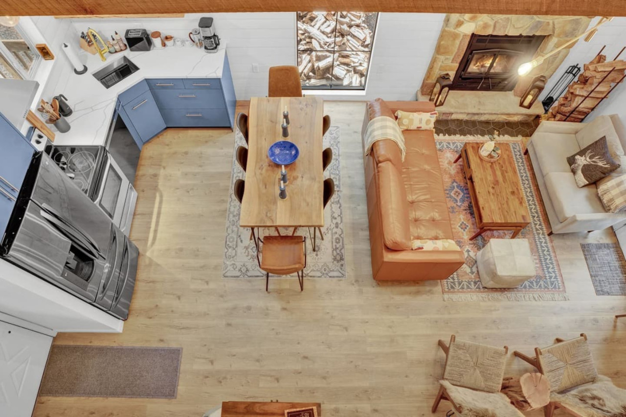 View from our loft space.