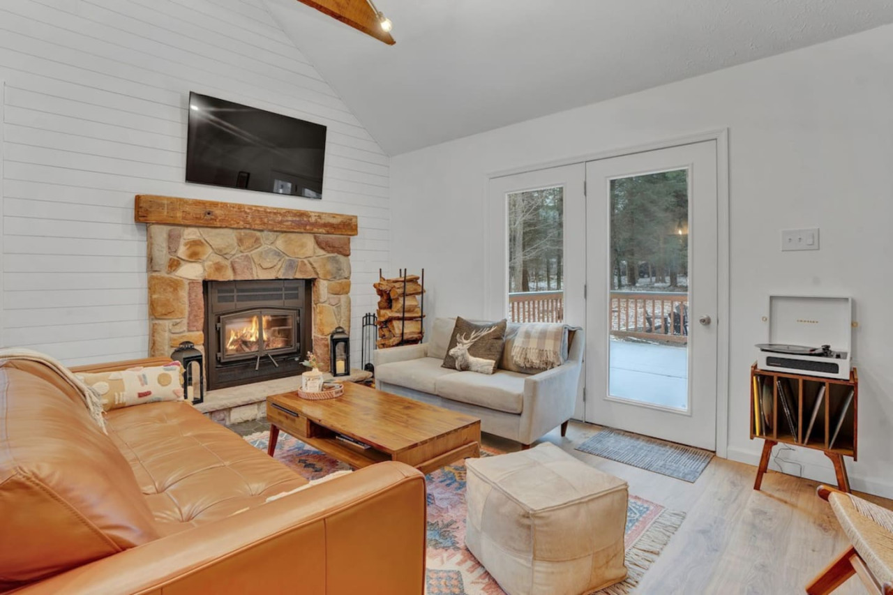 Main family room space.