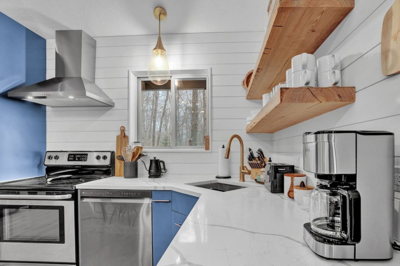 Our brand new renovated kitchen.