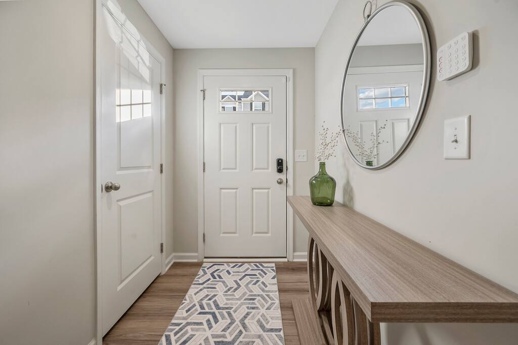 Bask in the radiant entrance, beckoning you warmly to your home away from home. Welcome!