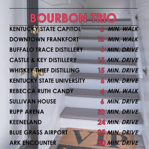 Bourbon Trio - 3 distinct units
