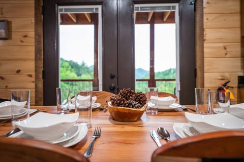 Enjoy a meal with family and friends while looking at the amazing views.