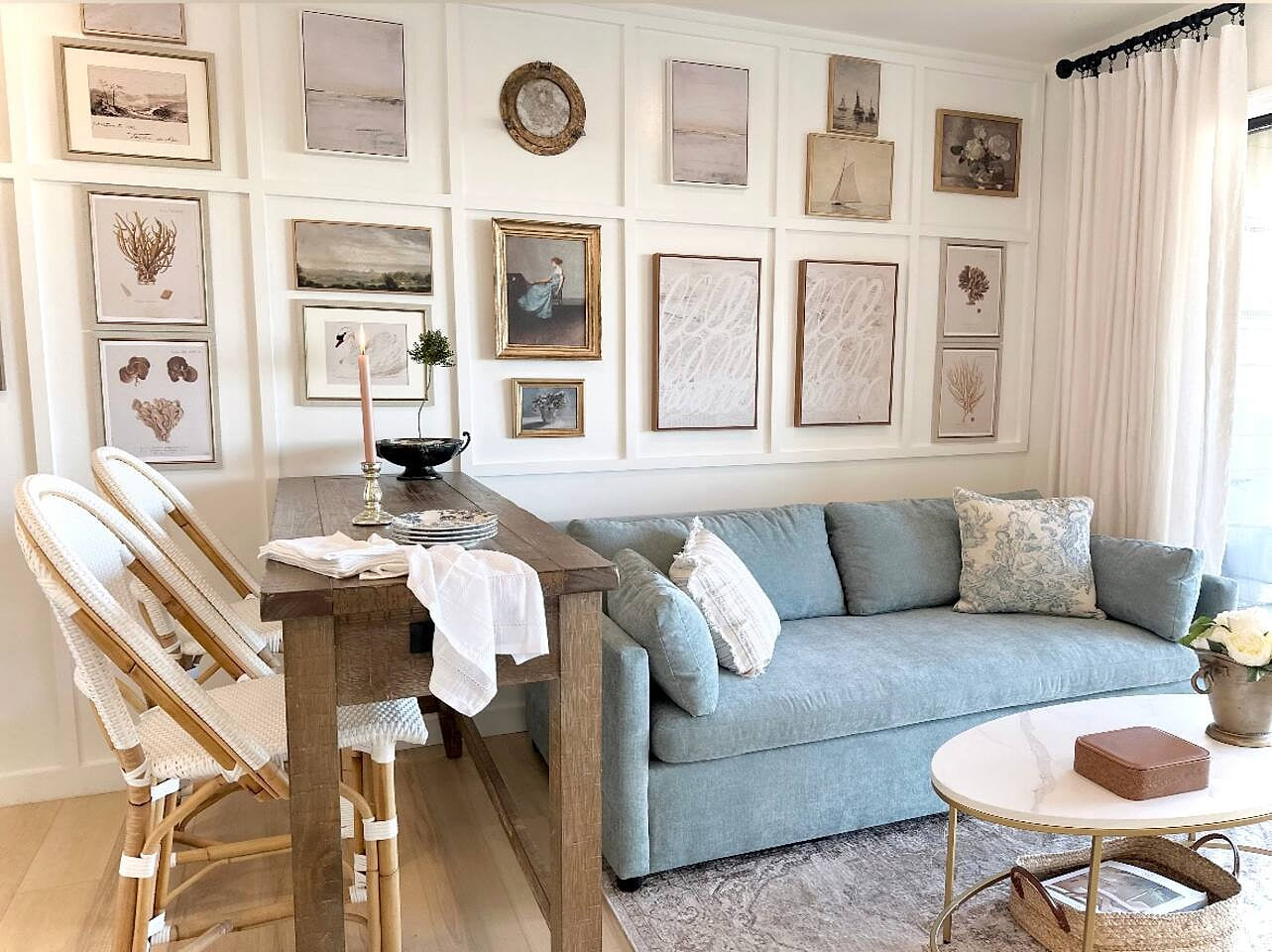 You will feel like you stepped into a Nancy Meyers movie…enjoy the epitome of luxury in our King Suite Villa, featuring expansive ocean views, West Elm Sofa, curated Gallery Wall, 55” SMART TVs, and new state-of-the-art A/C to your ultimate comfort!