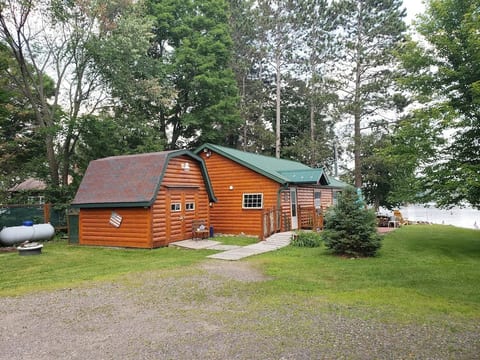Cabin exterior.
