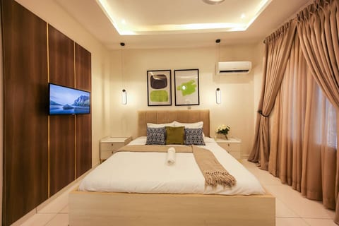 A charming bedroom designed to make you feel at home, with thoughtful touches and cozy vibes.