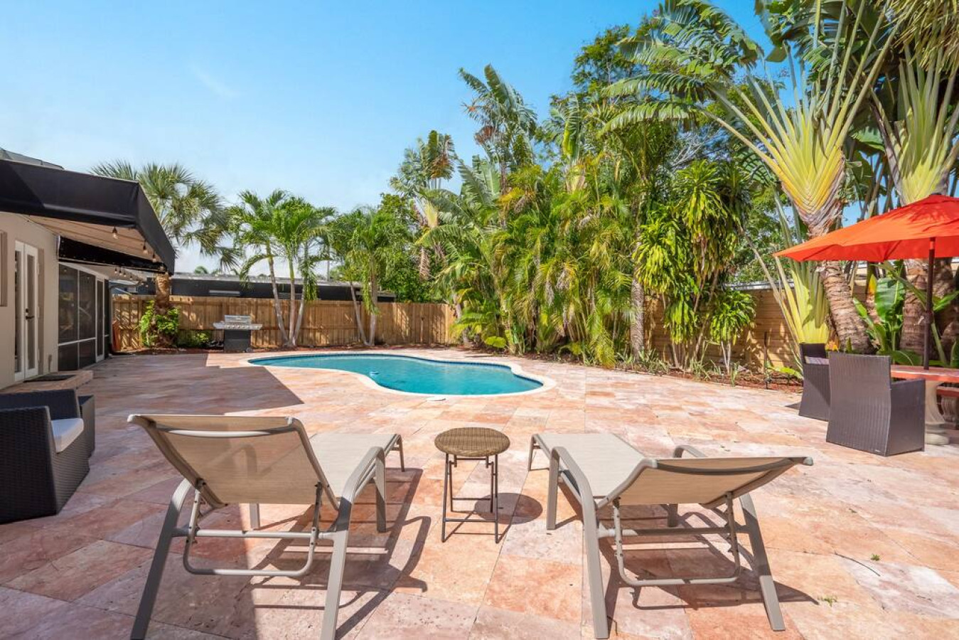 Taking a dip and then a snooze. Repeat.