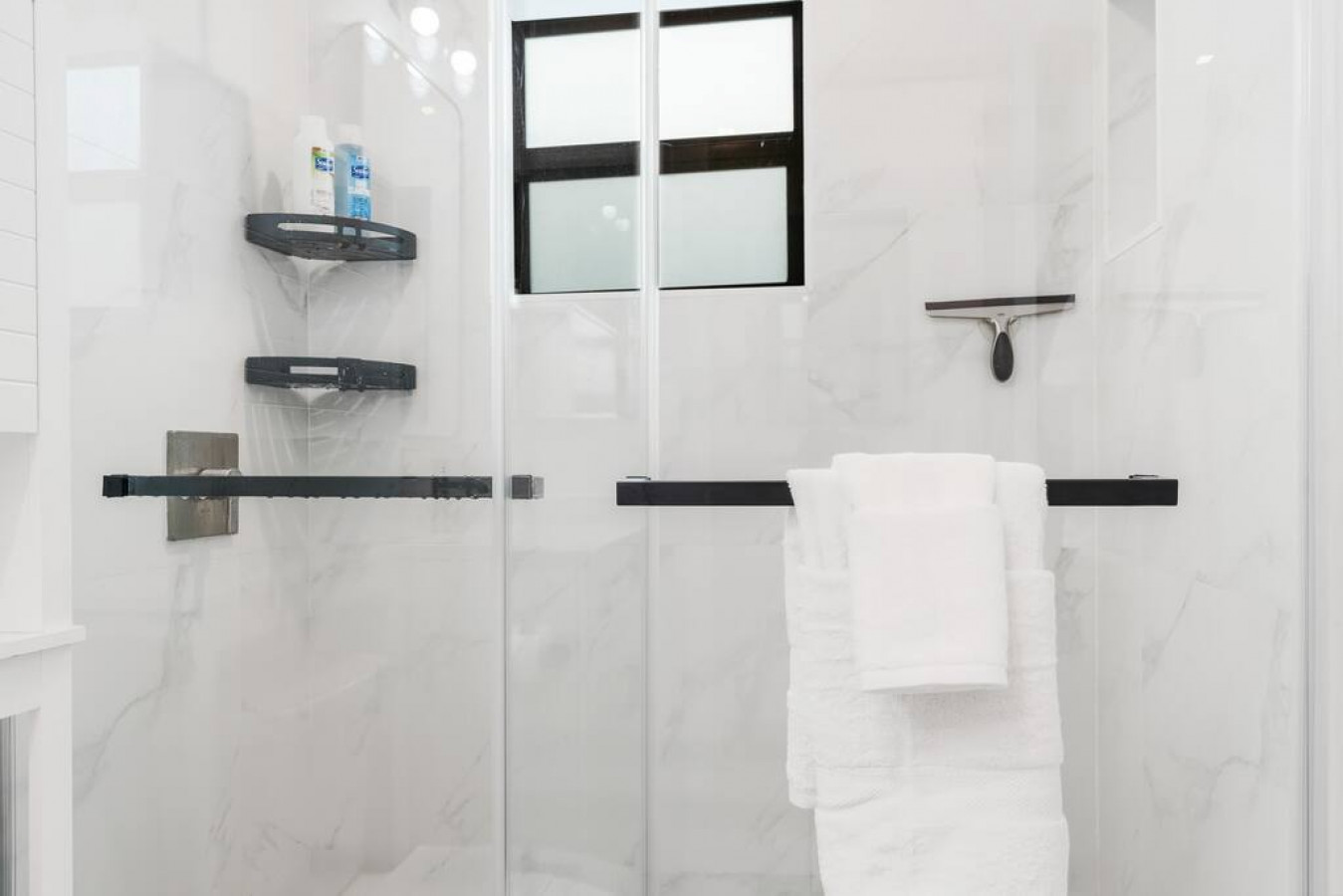 "Inhale tranquility, exhale worries. This bathroom is pure bliss."