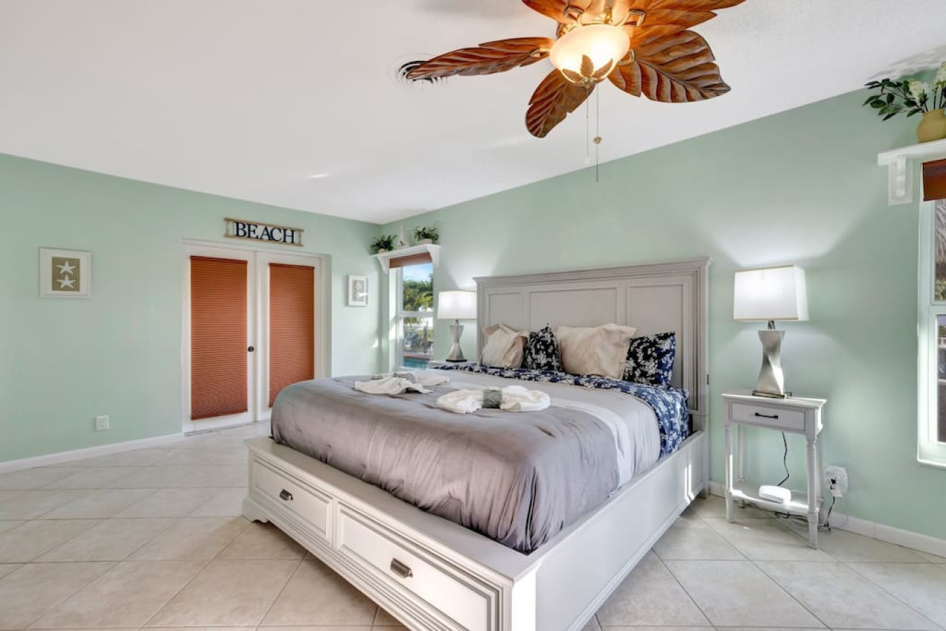 "Snuggle season all year round in this plush and inviting bedroom."