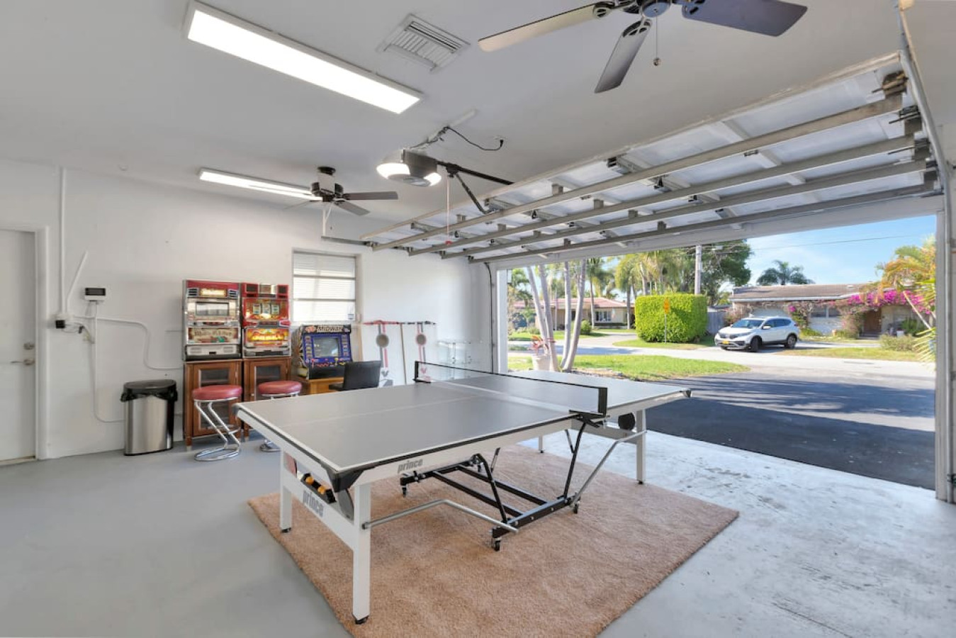 Game on! This garage is where the good times roll.