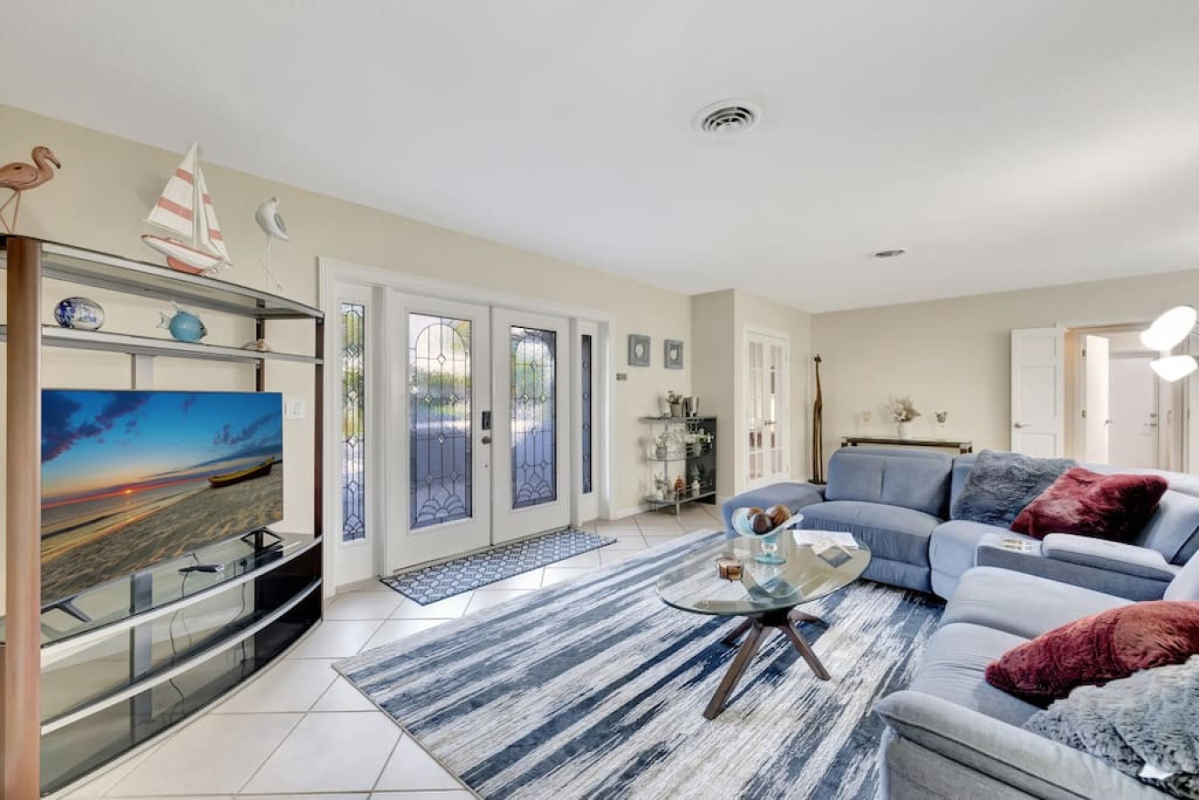 "May all your Netflix binges be epic and uninterrupted in this lounge."